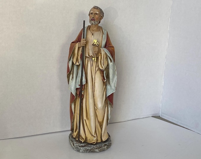 10" Joseph's Studio Renaissance Collection Saint Peter Resin Figure by Roman Inc.