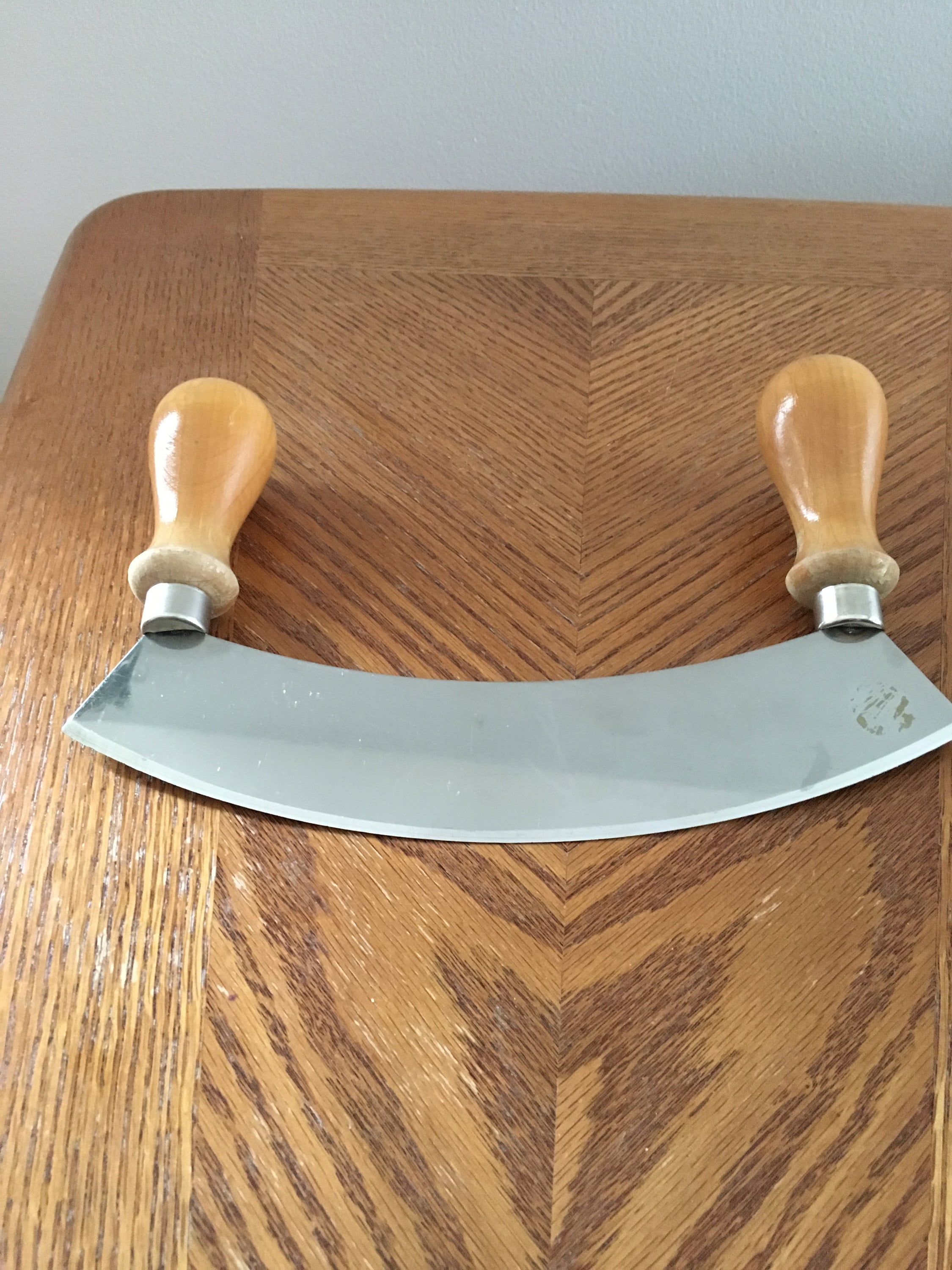 single blade 10 hand meat chopper by Inox from Italy