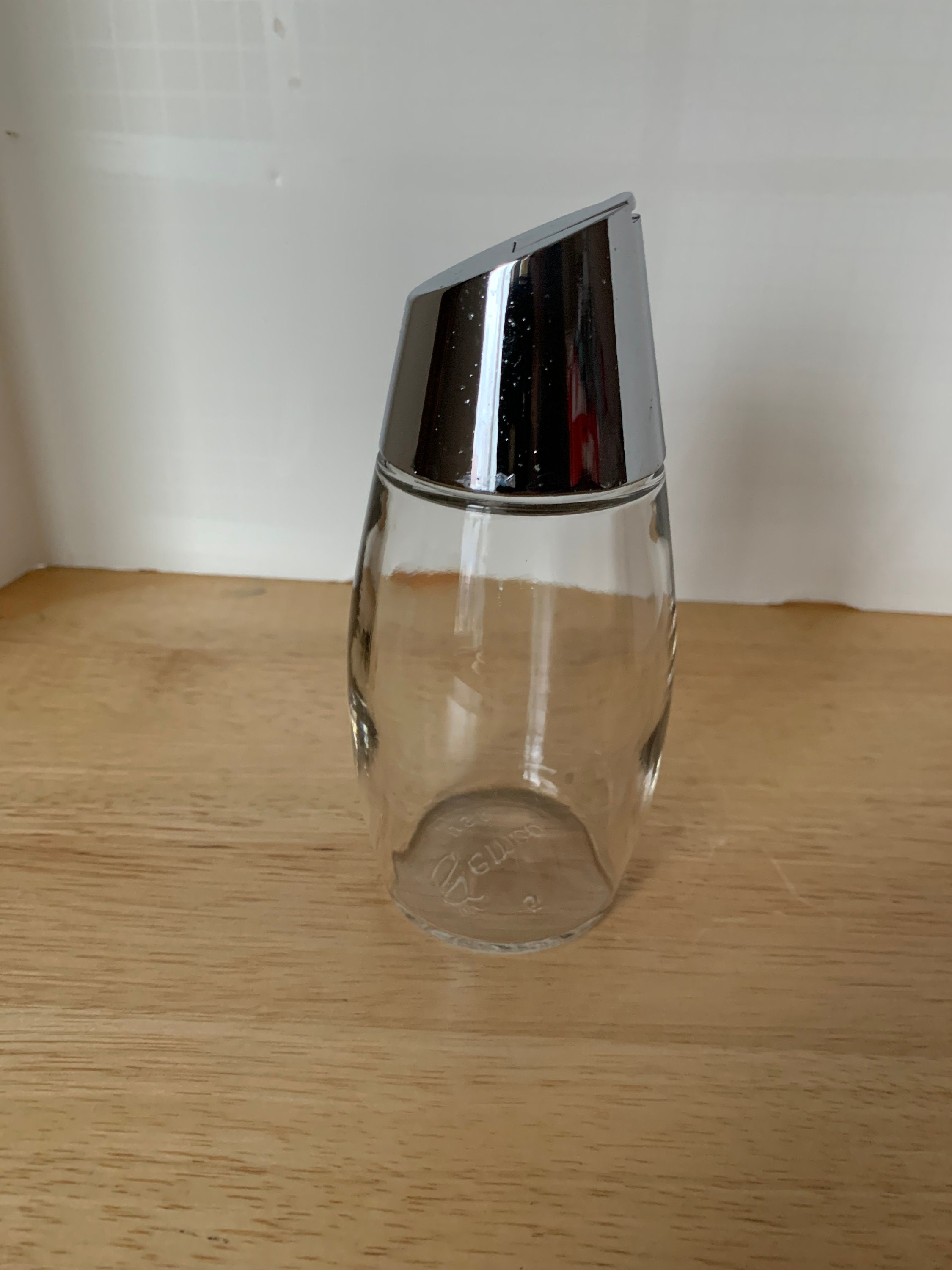 Gemco glass sugar dispenser
