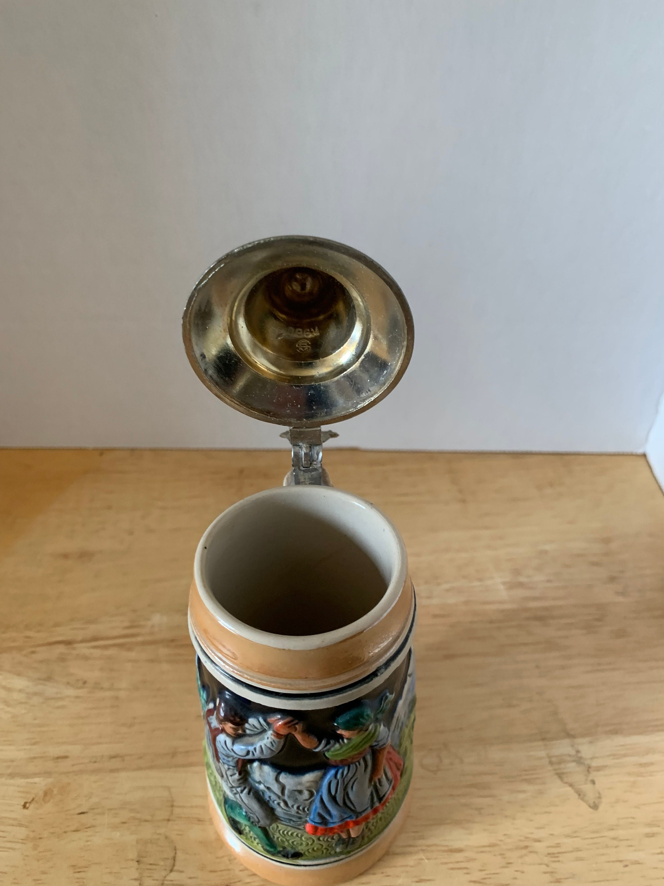 Thewalt lidded Beer Stein