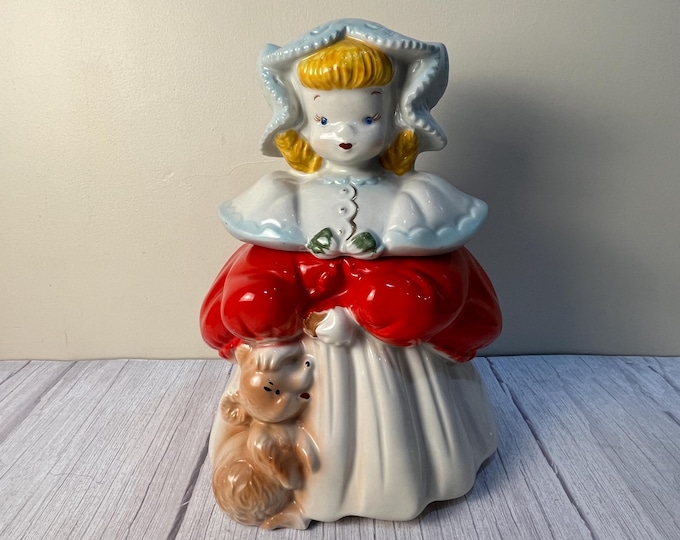 Vintage 1940's Regal Pottery "Goldilocks" cookie jar