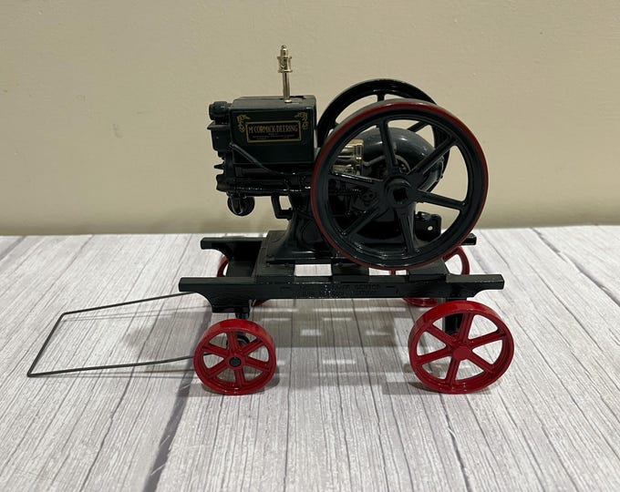 McCormick and Deering 1:6 scale Model E hit and miss engine by ERTL