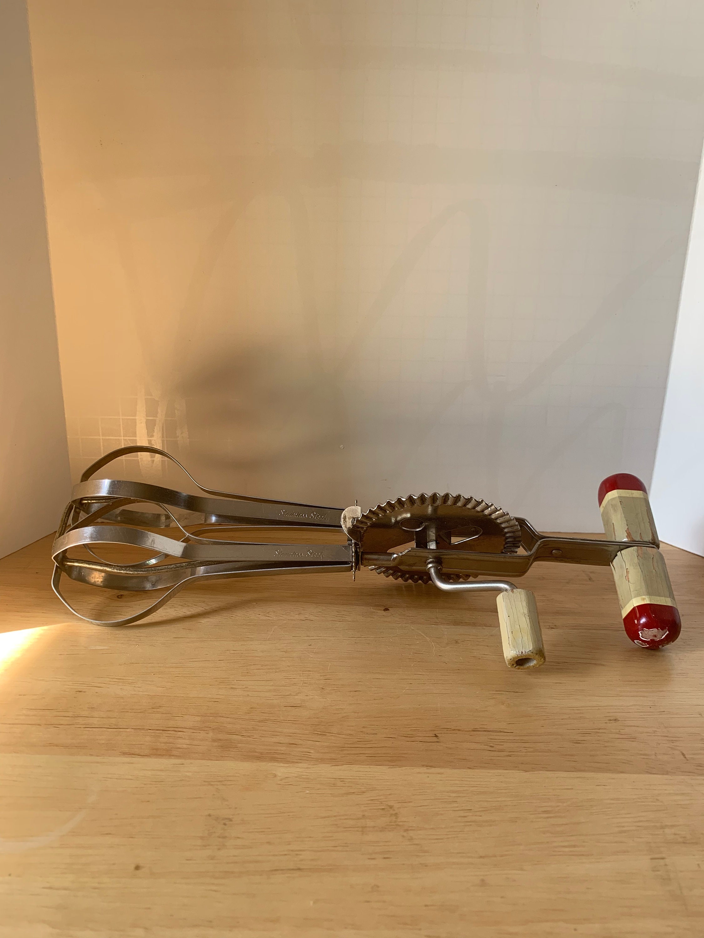 Vintage A & J Ecko hand mixer or egg beater