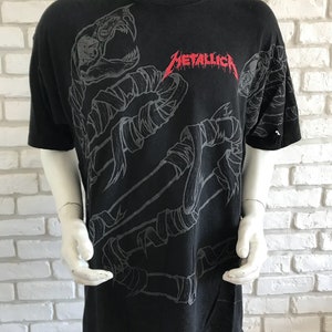 1992 Vintage Metallica zwart album tee shirt