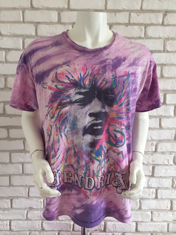 90's vintage Jimi Hendrix shirt tie and dye