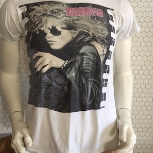 1985 very rare vintage Madonna t-shirt screen stars