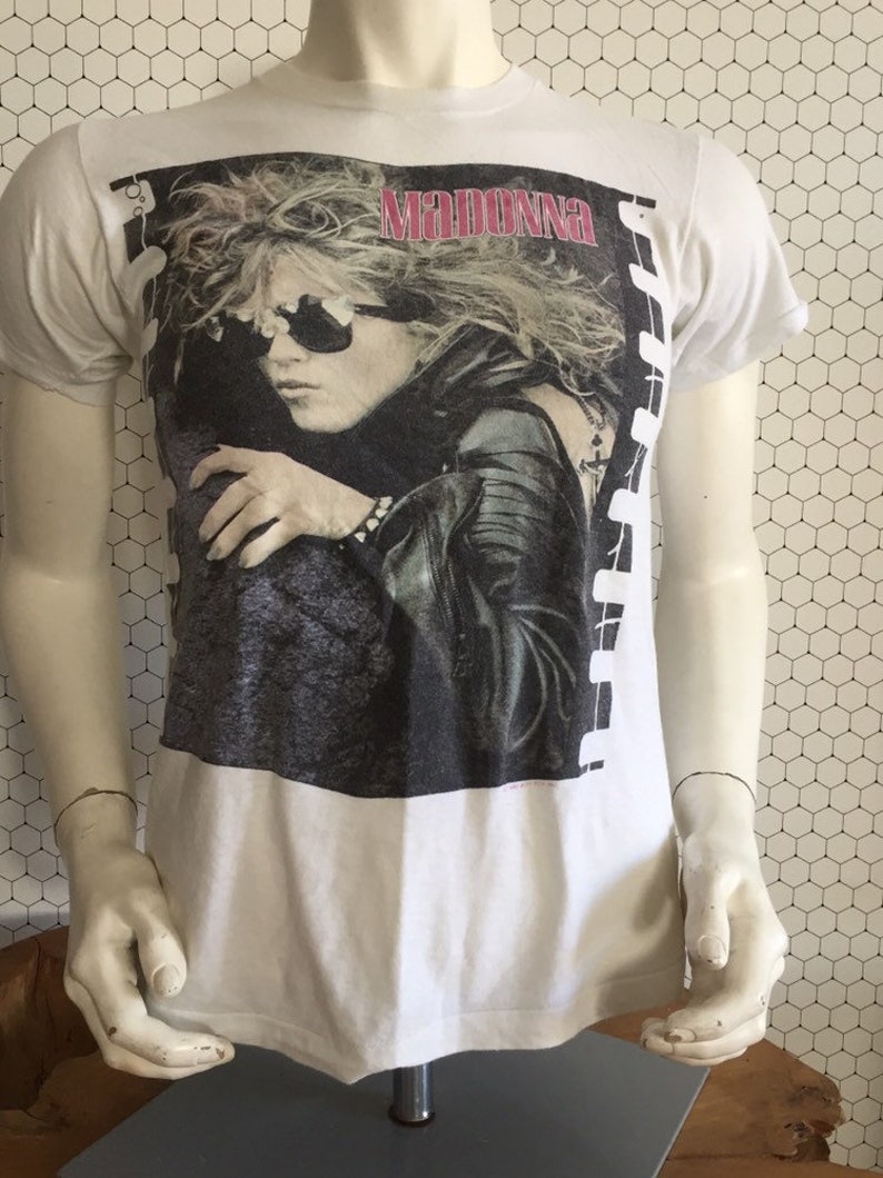 1985 Very Rare Vintage Madonna T-shirt Screen Stars - Etsy
