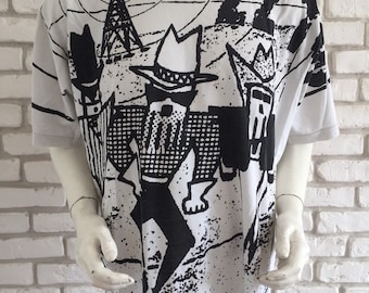 ZZ TOP ANTENNA tour バンドTシャツ ZZ TOP ANTENNA - Best Rock T-shirts