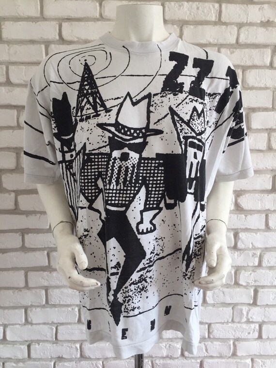 1994 Vintage ZZ Top Antenna Shirt - Etsy