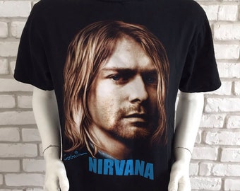NIRVANA 00's T-shirt / Kurt Cobain / Nevermind - Etsy