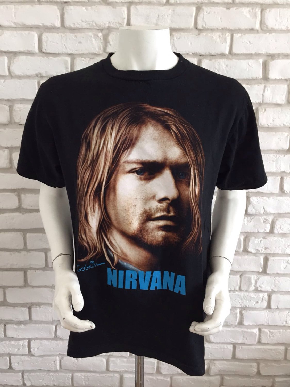 レア90sヴィンテージ】NIRVANA ニルヴァーナ ポートレートTシャツ L