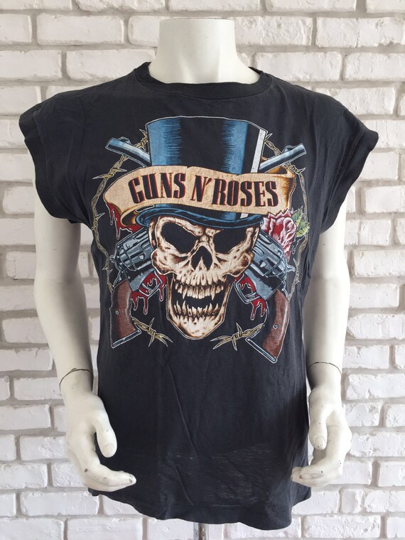 80 S Vintage Guns N Roses Tee Shirt Etsy