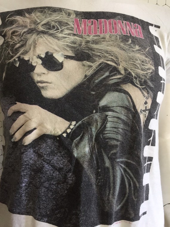 1985 very rare vintage Madonna t-shirt screen sta… - image 3