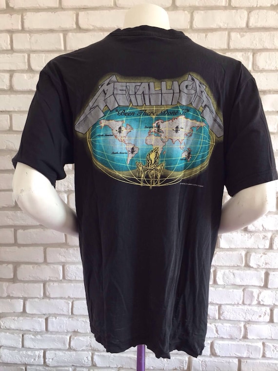 Metallica 1993 vintage metalli'fukin'ca t shirt - image 2