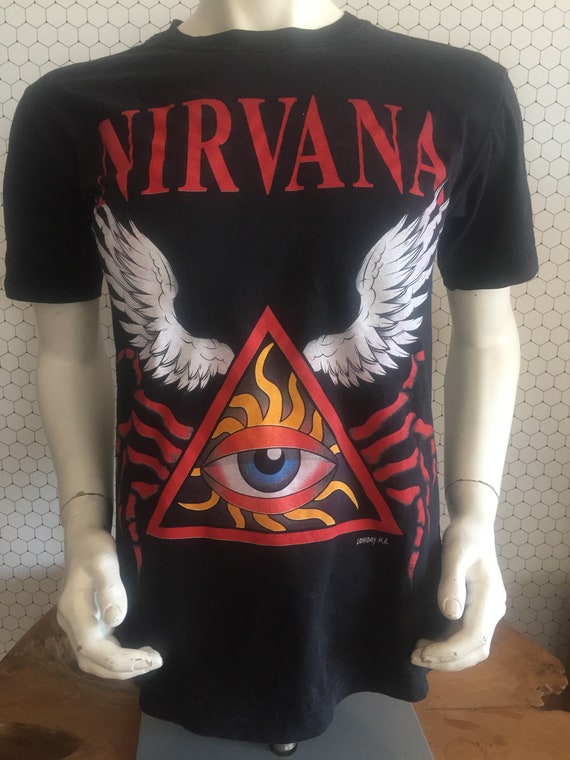 Vintage 00’s Nirvana shirt rare and in great cond… - image 1