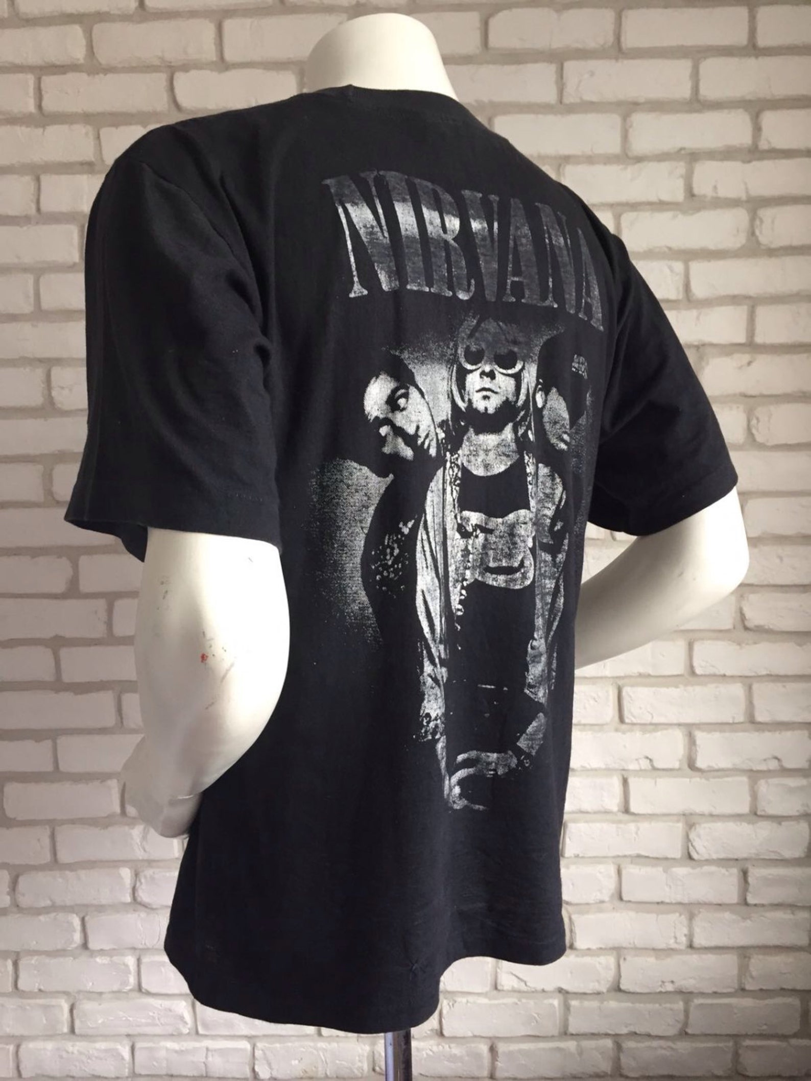 Rare 90's Vintage Nirvana Kurt Cobain T Shirt - Etsy
