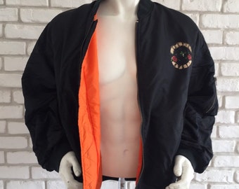 90's Mega Rare Vintage Guns N Roses Bomber Jacket - Etsy
