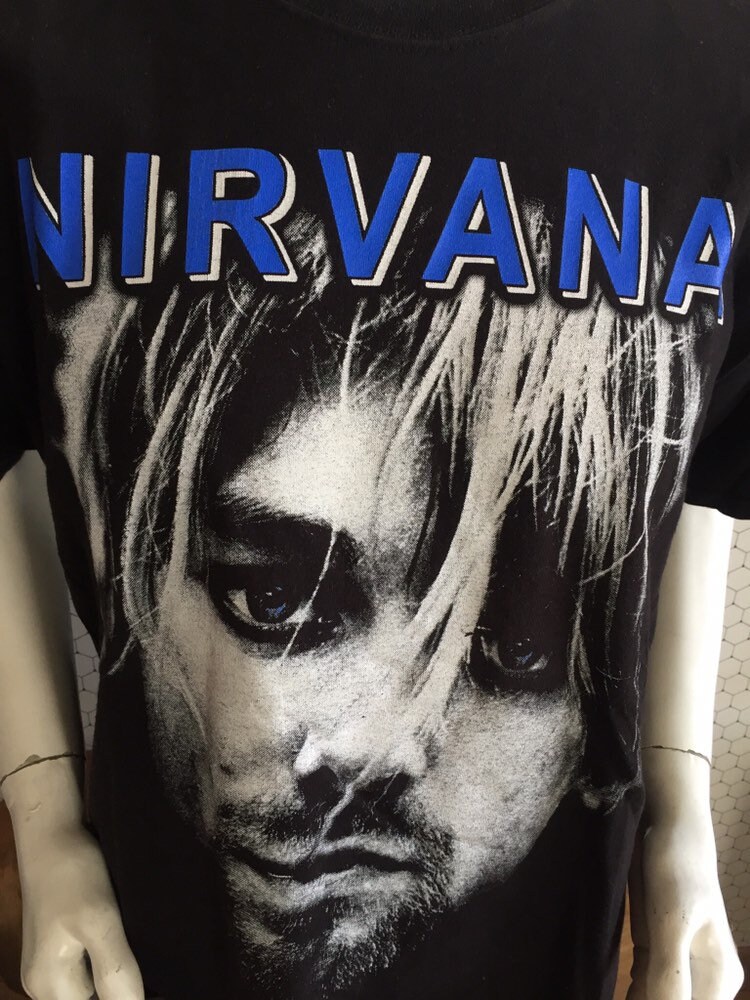 90s ビンテージ NIRVANA ニルヴァーナ フォト　Tシャツ　XL 超激レア VINTAGE 90s NIRVANA 1996 PORTRAIT T｜Yahoo!フリマ