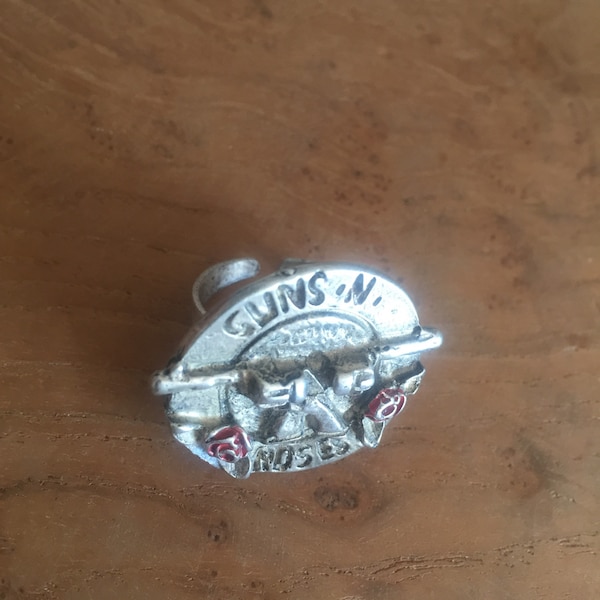 Bague guns n roses super rare vintage des années 90