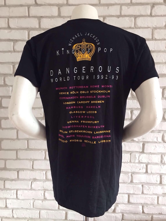 camiseta michael jackson dangerous