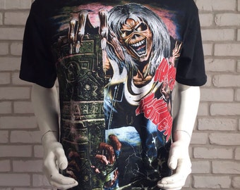 レア　アイアンメイデン1990 Tシャツ　デットストック レア アイアンメイデン1990 Tシャツ デットストック - メルカリ