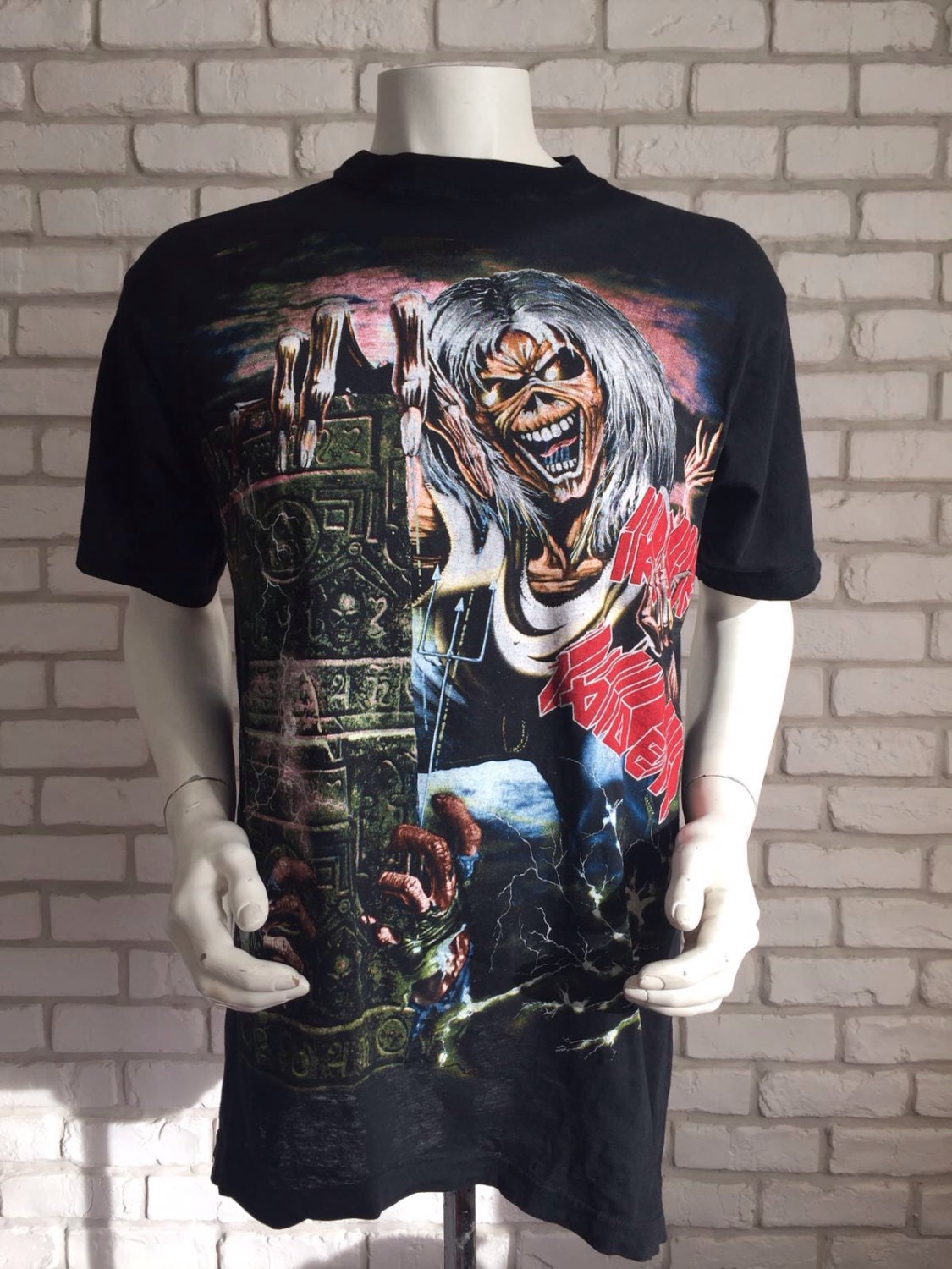 Vintage Early 90's Iron Maiden Tshirt 