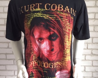 Rare 90's vintage Nirvana Kurt Cobain T shirt