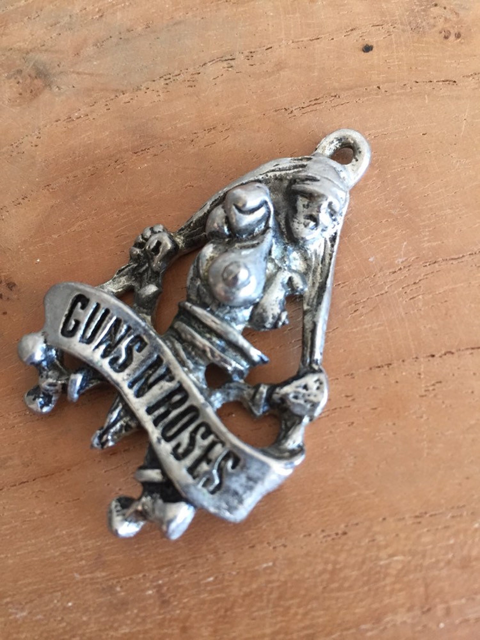 1992 Vintage Super Rare Guns N Roses Pendant Necklace - Etsy