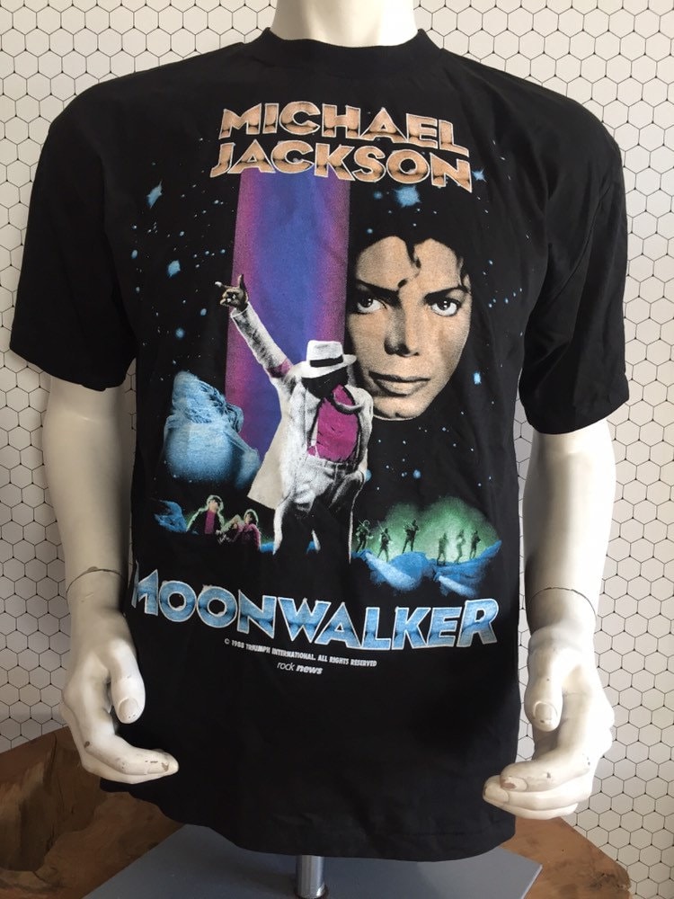 Vintage Michael Jackson Concert Tee - Etsy Vintage Michael Jackson Concert Tee - Etsy