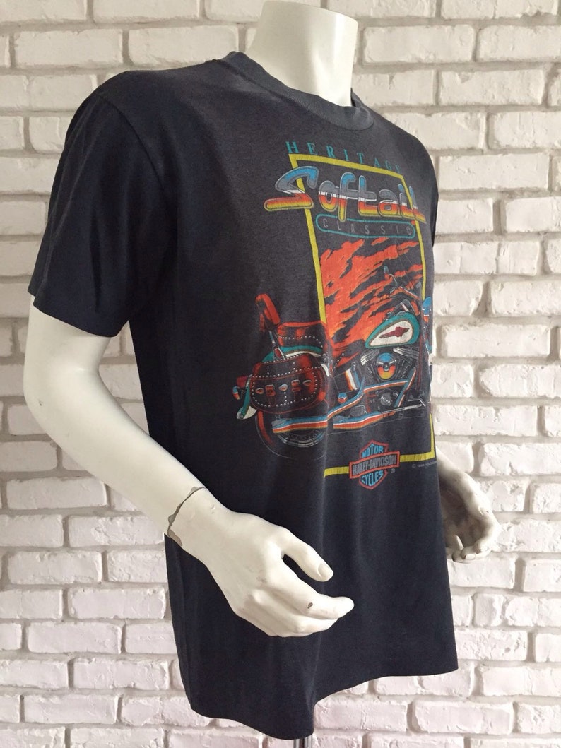 1991 Vintage Harley Davidson Tshirt | Etsy