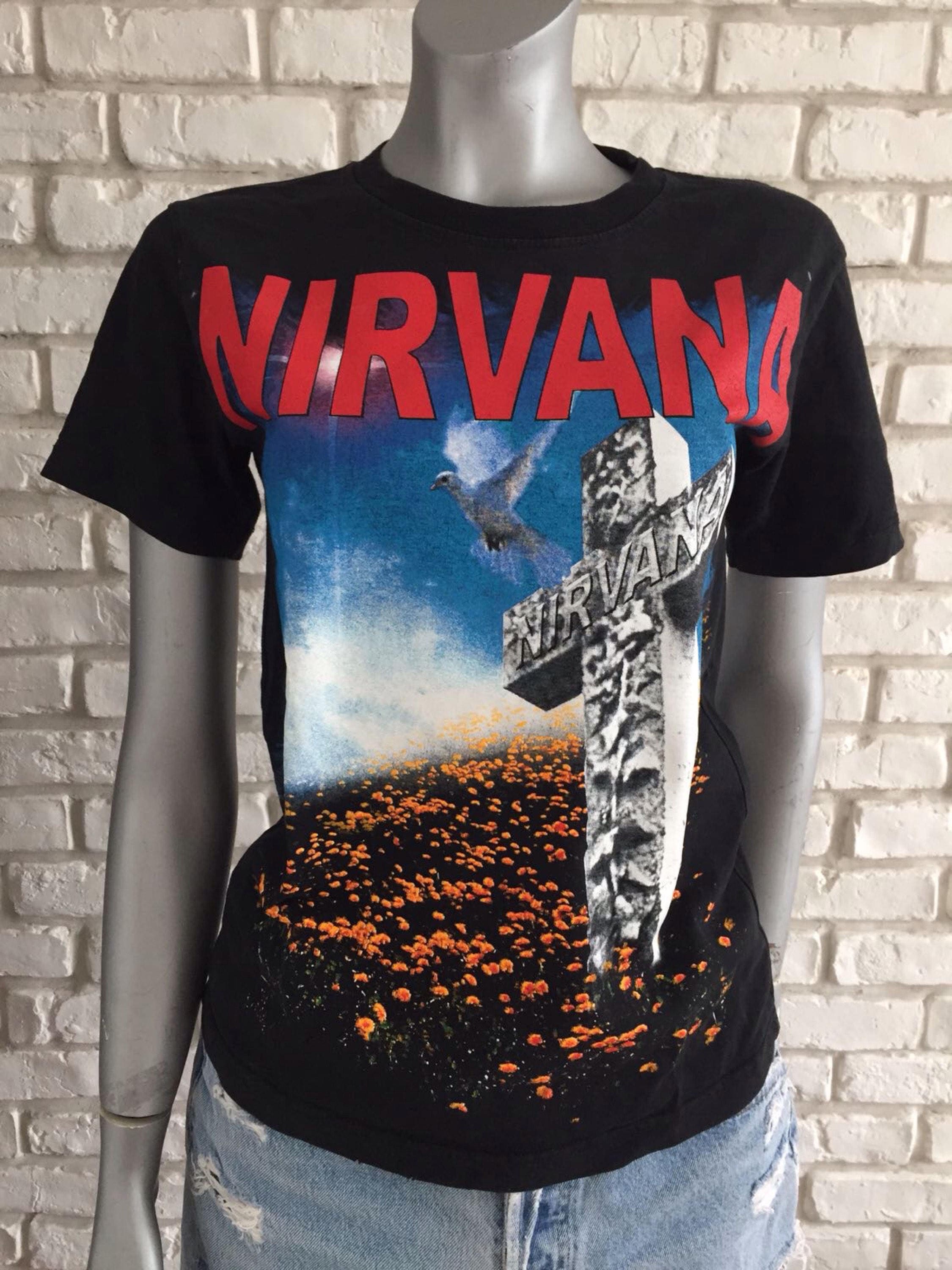 Vintage Nirvana Heart Shaped Box Tshirt - Etsy Vintage Nirvana Heart Shaped Box Tshirt - Etsy