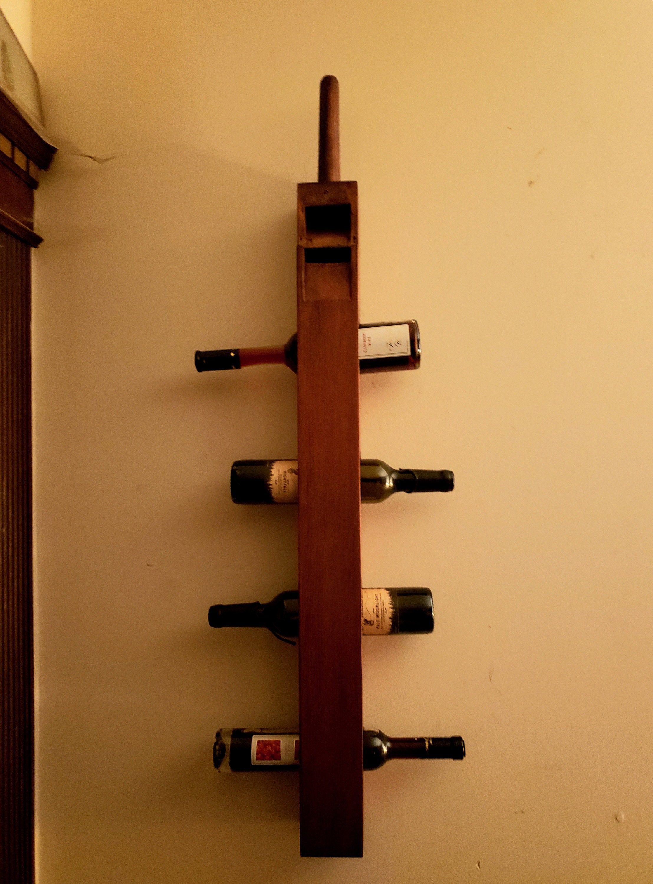 Vintage Pipe Organ Wine Holder Customization Avaliable Etsy