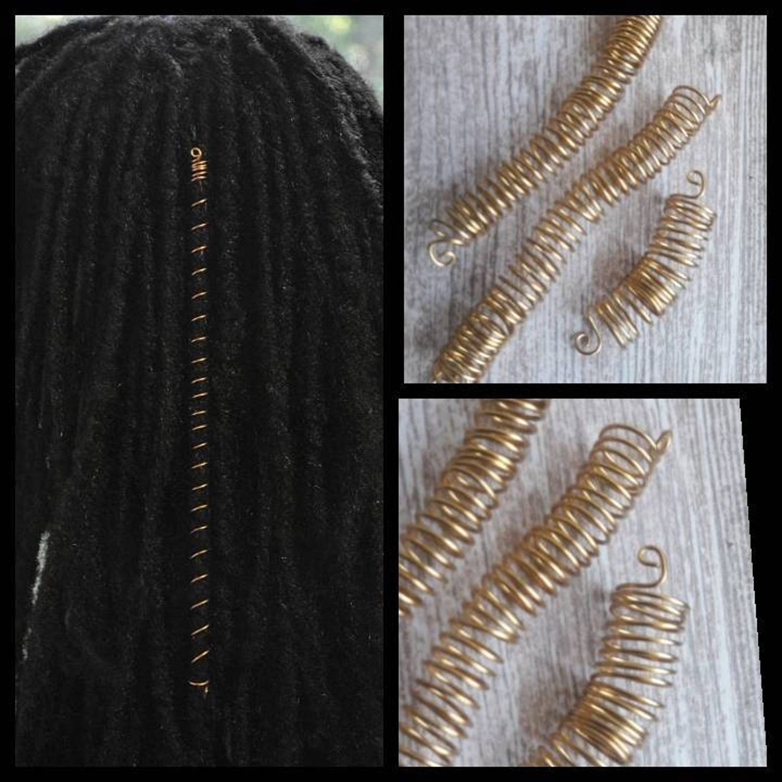 Dreadlock Coils Hair Jewelry for Braid Beads for Dreadlocks Etsy