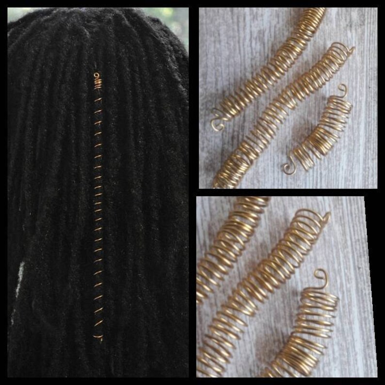 Dreadlock Coils Hair Jewelry for Braid Beads for Dreadlocks Etsy