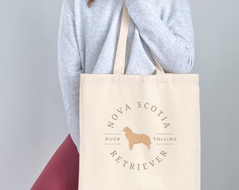 Psia mama, prezent dla miłośnika psów, torba NSDTR, miłośnik psów, prezent dla mamy psa, estetyczna torba, modna torba, Nova Scotia Duck Tolling Retriever