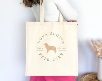 Psia mama, prezent dla miłośnika psów, torba NSDTR, miłośnik psów, prezent dla mamy psa, estetyczna torba, modna torba, Nova Scotia Duck Tolling Retriever