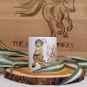 Capricorn Zodiac Mug- Unique Zodiac Mug, Earth Sign, Birthday Mug, Coffee Mug, Tea Mug, Constellation Mug, Celestial Mug, Astrology Star Mug