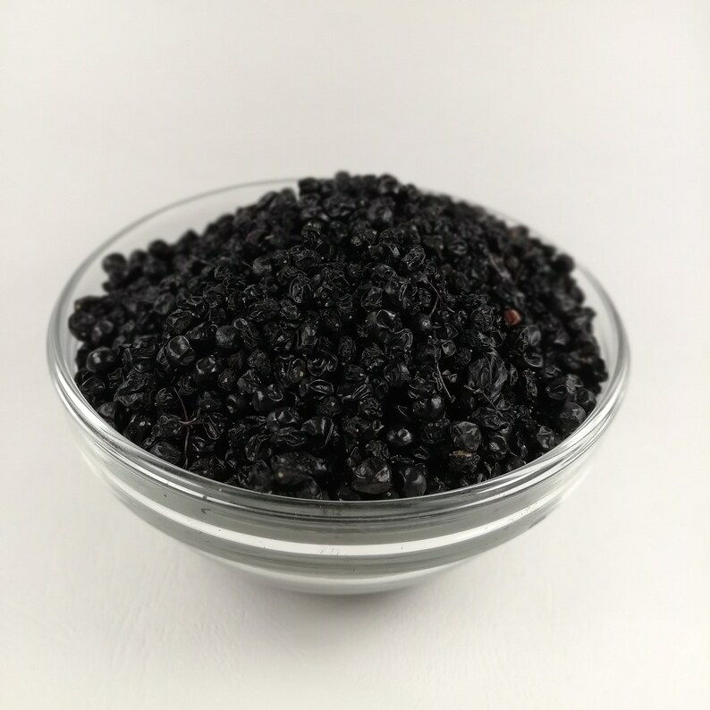 Organic dried elderberries 4 oz wild crafted whole Etsy