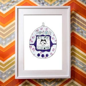 Digital Pet in Colored Pencil Digital Download