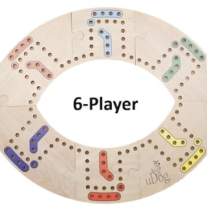 uDog Board Game 2 12 Players 6-Player