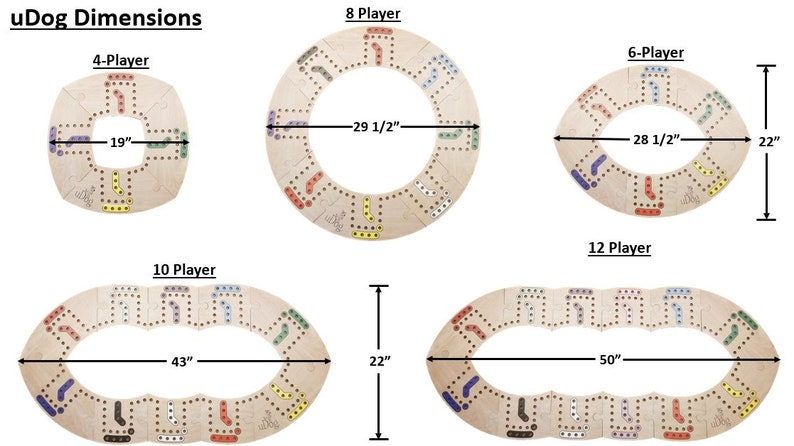 uDog Board Game 2 12 Players image 9