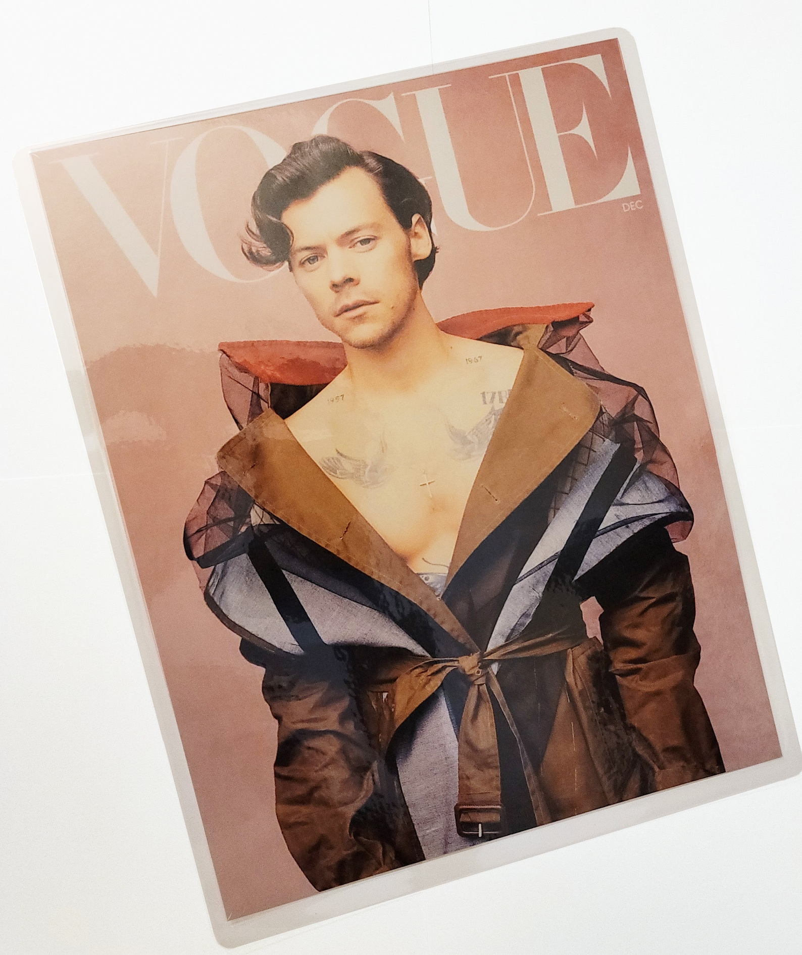 vogue magazine with harry styles