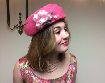 Pink Valentine’s Vintage hat