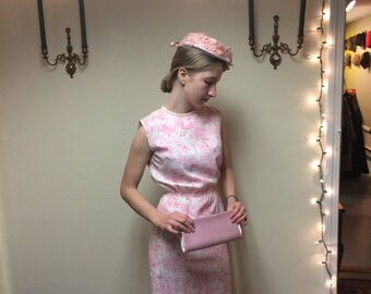 Hand made pink Vintage dress