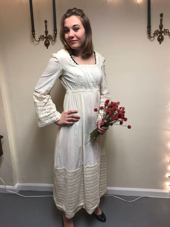 1970 Unique Wedding Dress Etsy