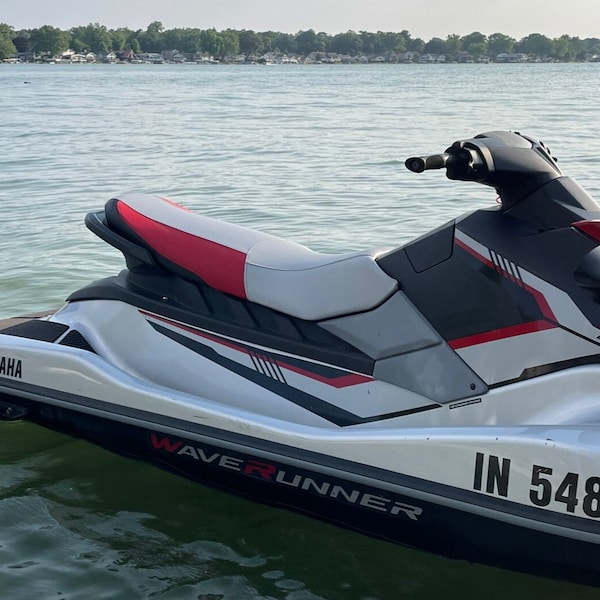 CUSTOM 2017-2022 Yamaha Waverunner EX, sport and Deluxe Staple on Seat Covers!