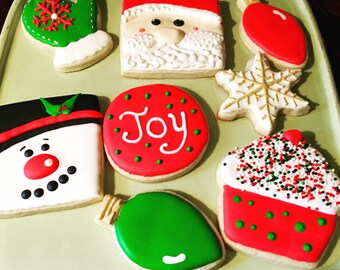 Christmas cookies | Etsy