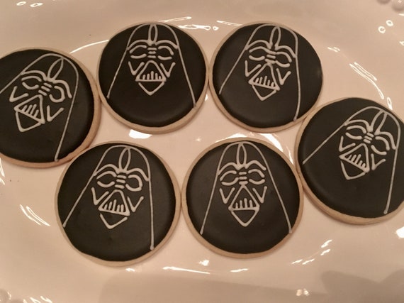 Darth Vader cookies | Etsy