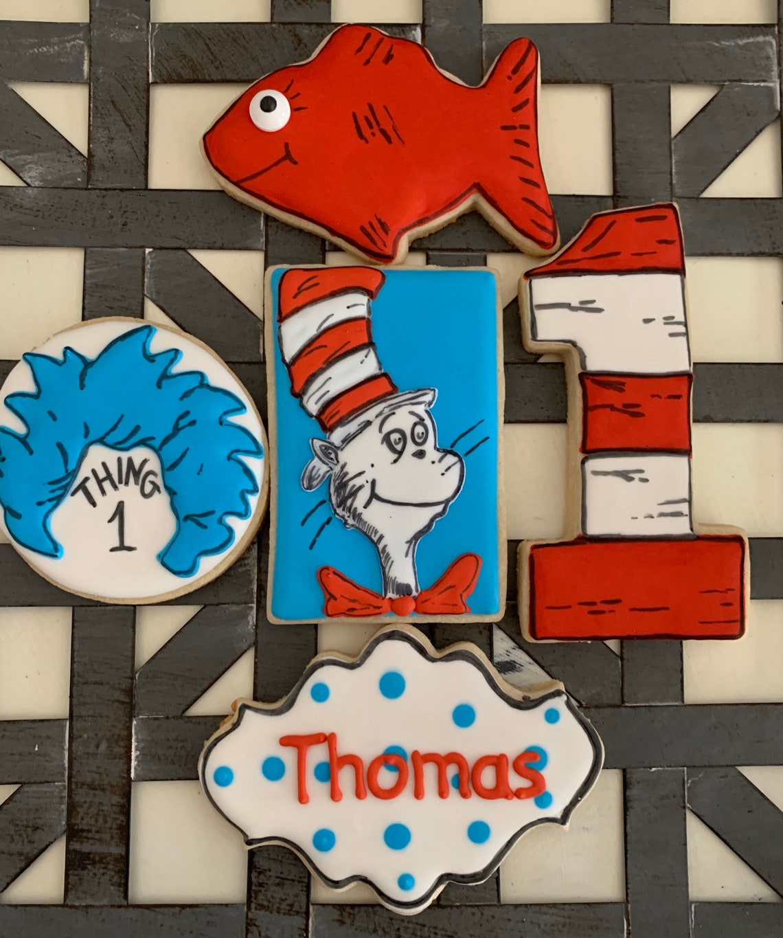 Dr. Seuss Cookies Etsy