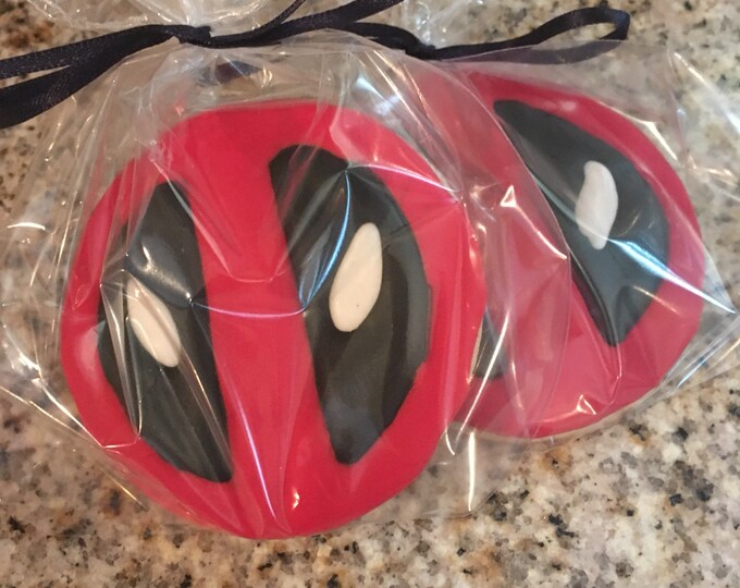 Deadpool Cookies - Etsy